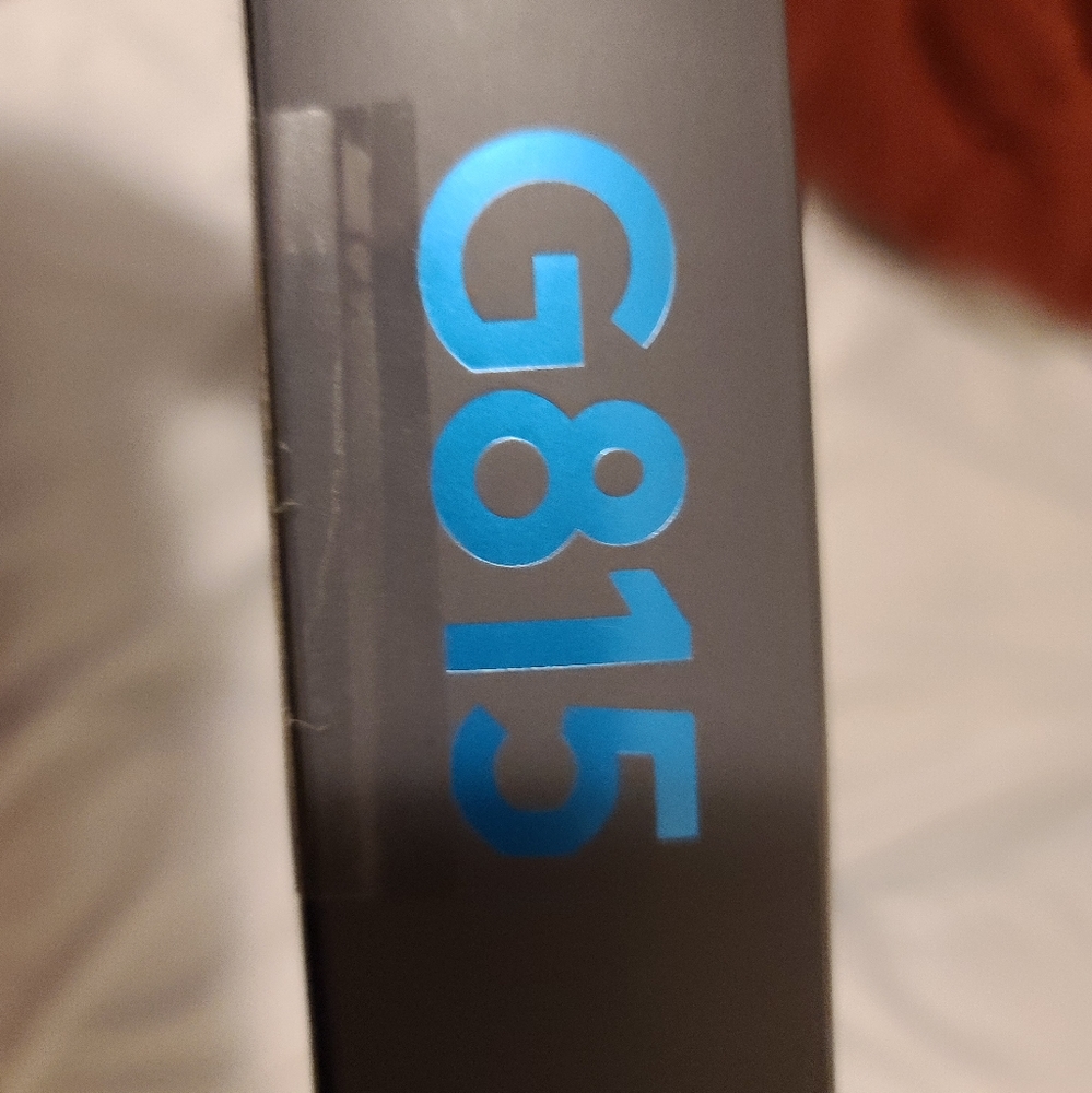 G815 Rbg Gaming keyboard